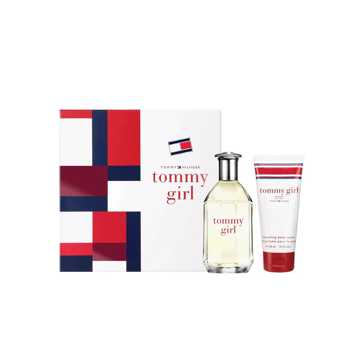 Tommy Hilfiger Tommy Girl 2 Pcs Set: 3.4 Eau De Toilette Spray + 3.4 Body Lotion