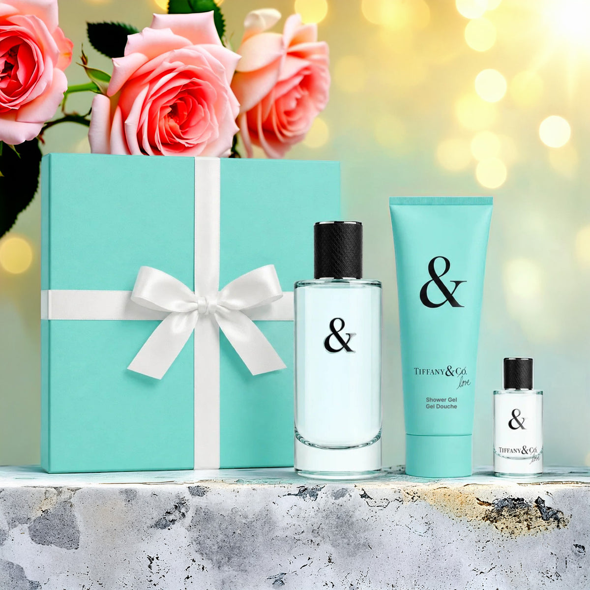 Tiffany & Co. Love 3 Set: Shower Gel + For Men