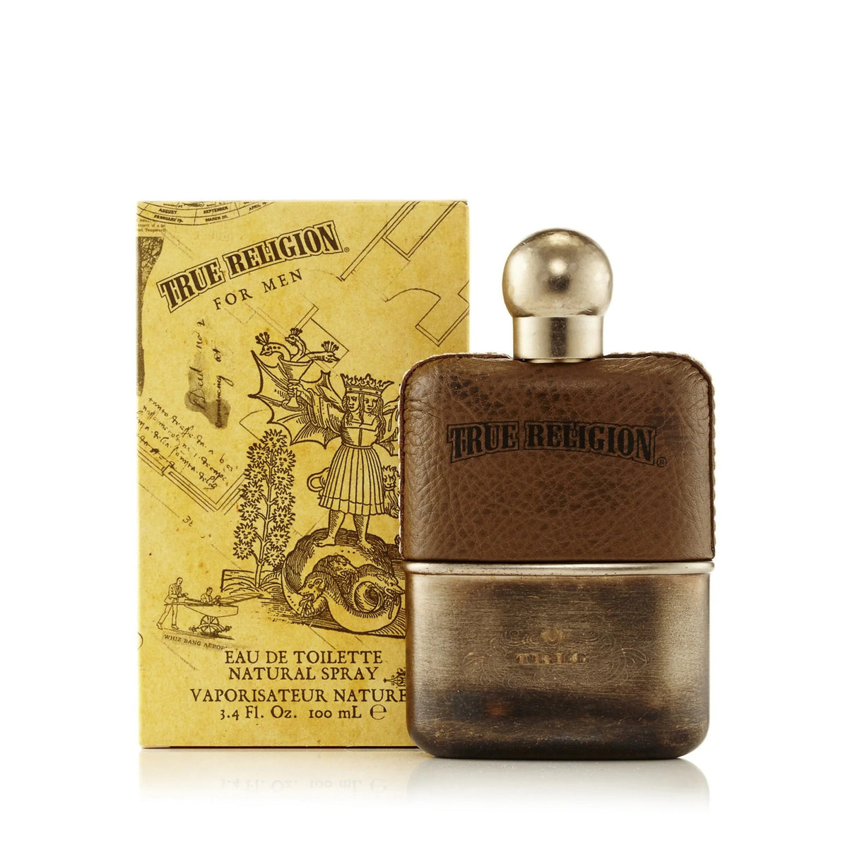 True Religion For Men 3.4 oz Eau De Toilette Spray