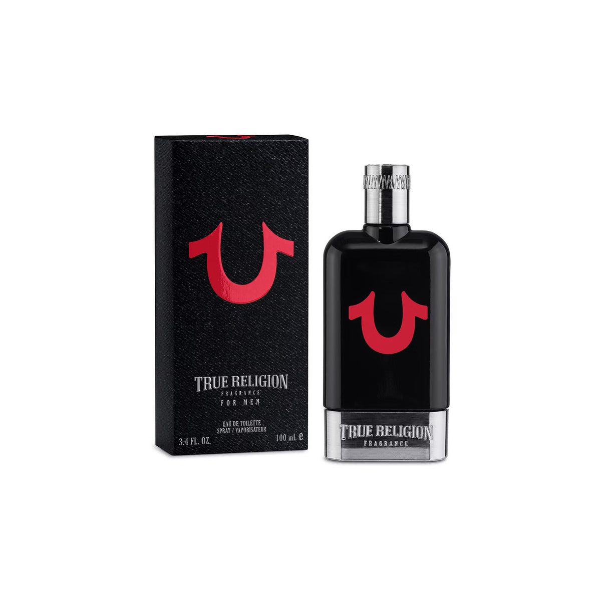 True Religion Black For Men 3.4 oz Eau De Toilette Spray