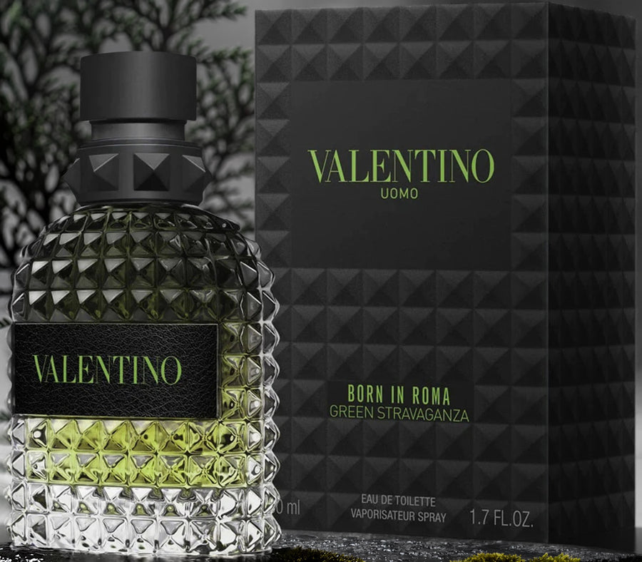Valentino Uomo Born In Roma Green Stravaganza For Men