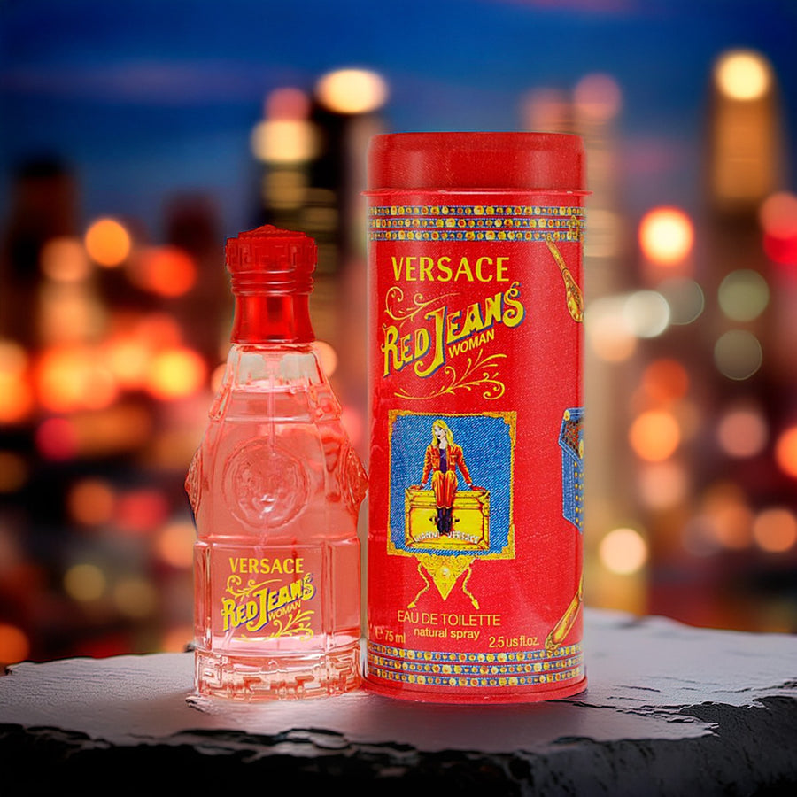 Versace Red Jeans For Women 2.5 oz Eau De Toilette Spray