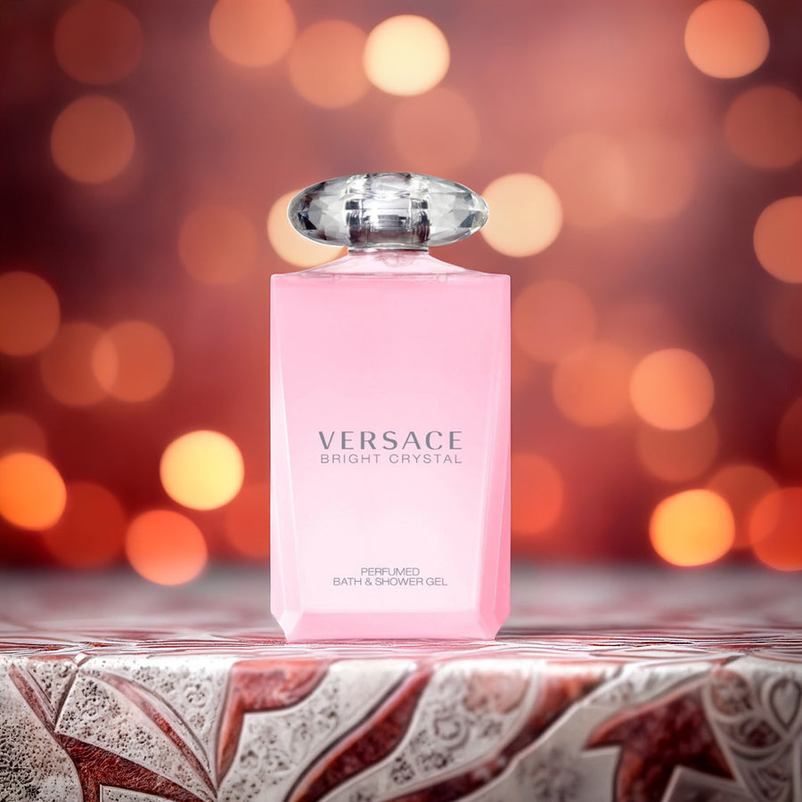 Versace Bright Crystal Bath & Shower Gel For Women 6.7 oz