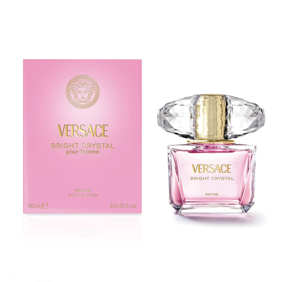 Versace Bright Crystal For Women 3 oz Parfum Spray