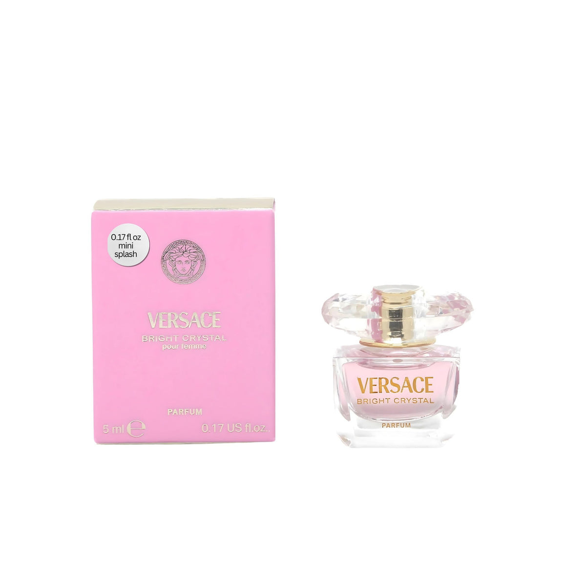 Versace Bright Crystal For Women 0.17 oz Parfum Mini