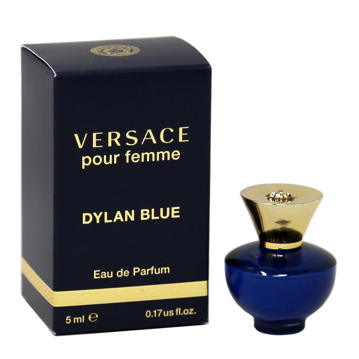 Versace Dylan Blue For Women 0.17 oz Eau De Parfum Mini