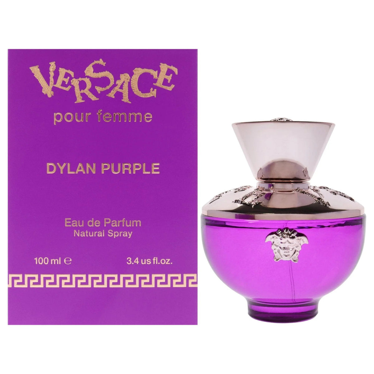 Versace Dylan Purple For Women 3.4 oz Eau De Parfum Spray