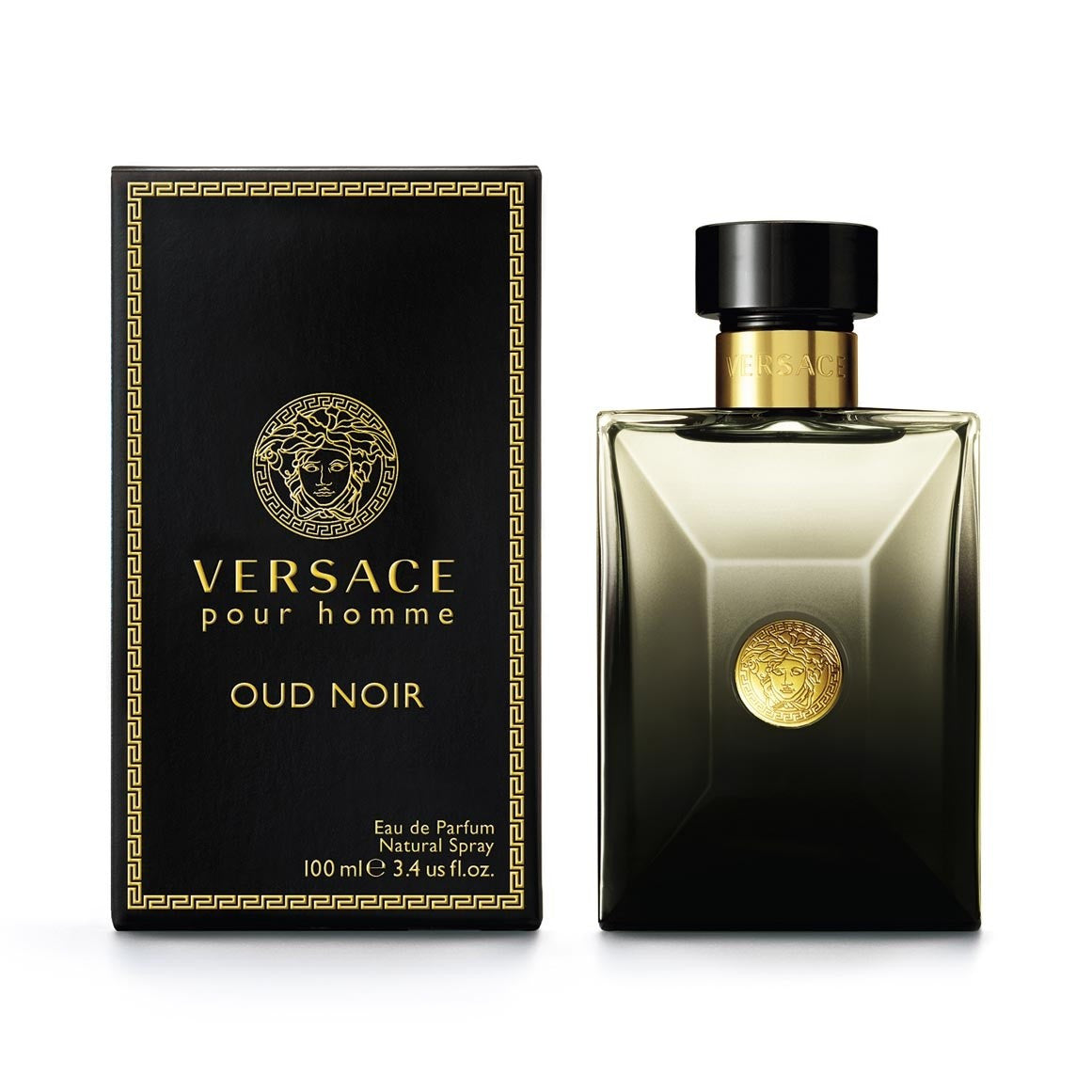 Versace Pour Homme Oud Noir 3.4 oz Eau De Parfum Spray