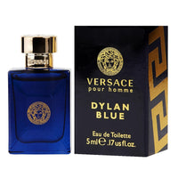 Versace Dylan Blue 0.17 oz For Men Eau De Toilette Mini