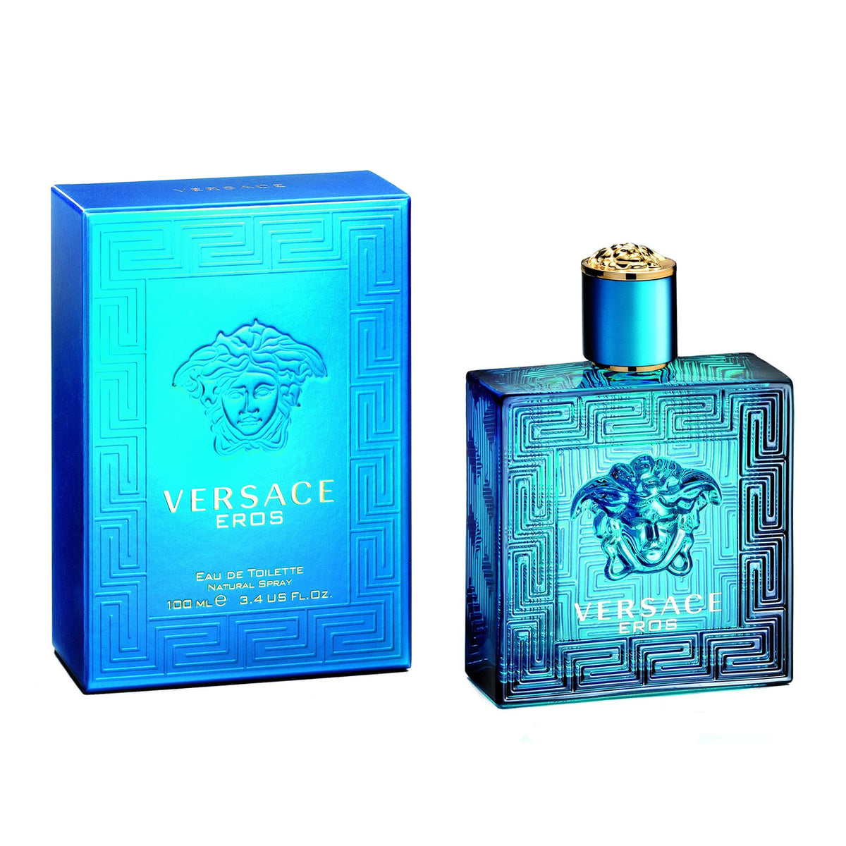 Versace Eros For Men 3.4 oz Eau De Toilette Spray