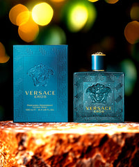 Versace Eros Perfumed Deodorant (glass Bottle) For Men