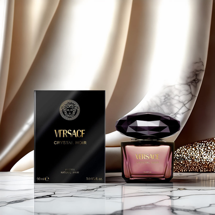 Versace Crystal Noir For Women 3 oz Parfum Spray