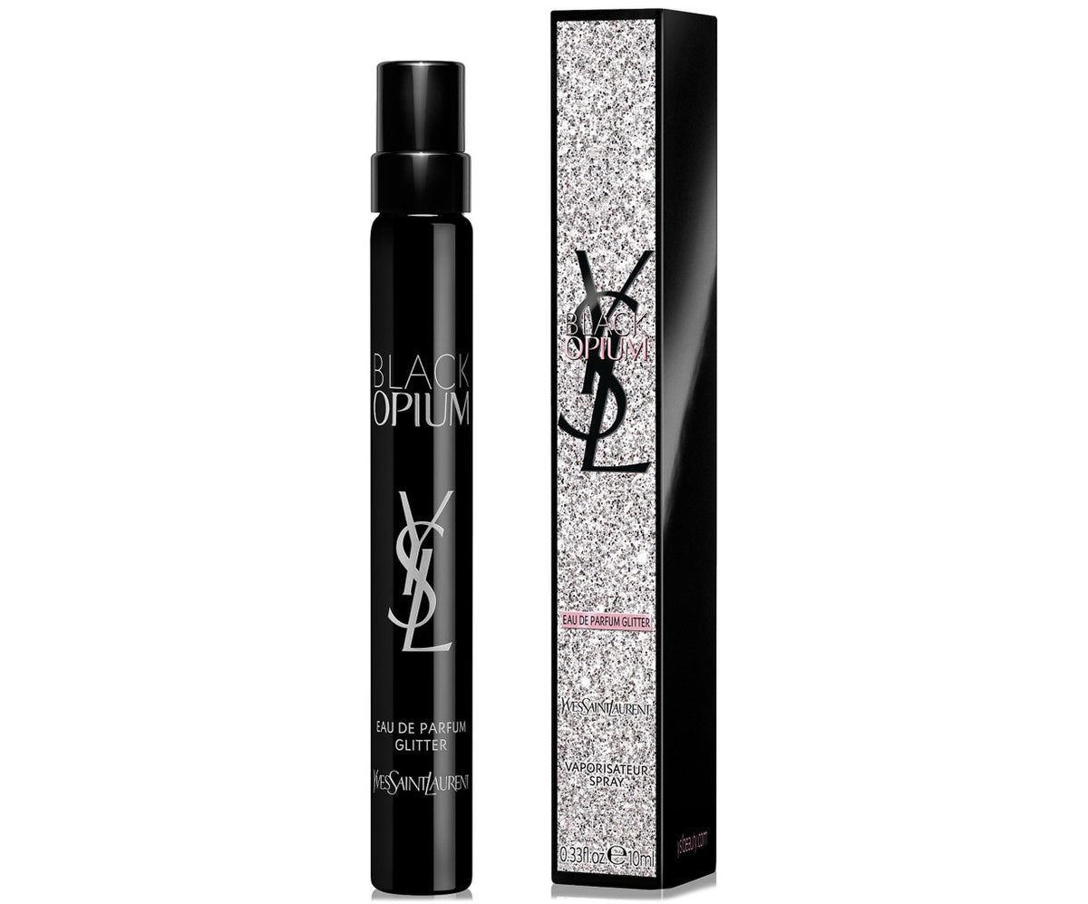 Yves Saint Laurent Black Opium Glitter For Women 0.33 oz Eau De Parfum Spray