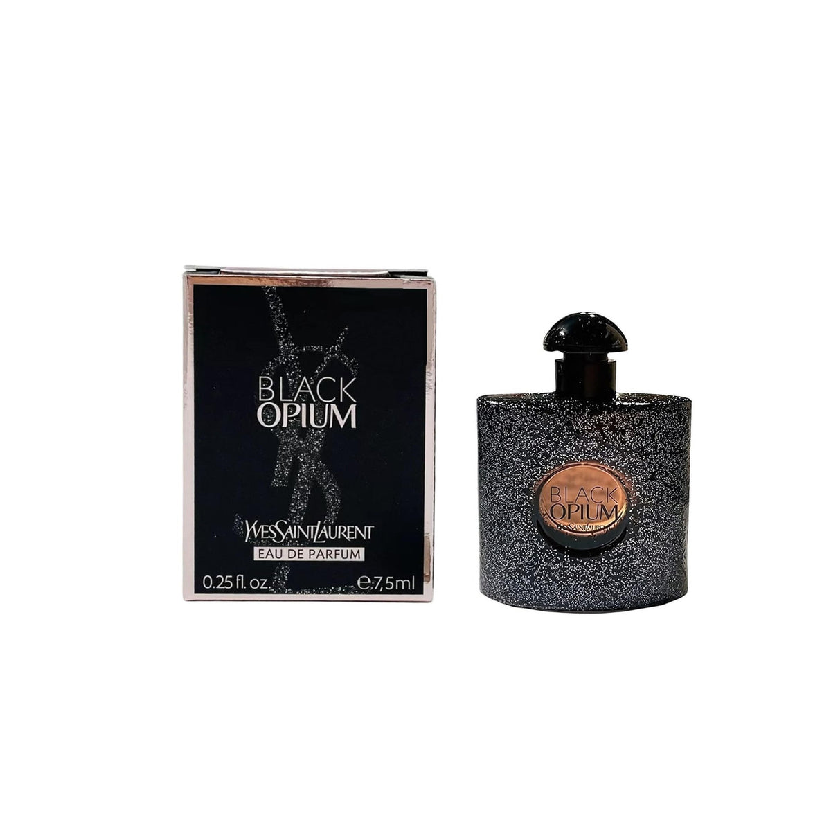 Yves Saint Laurent Black Opium For Women Mini 0.25 oz Eau De Parfum Spray