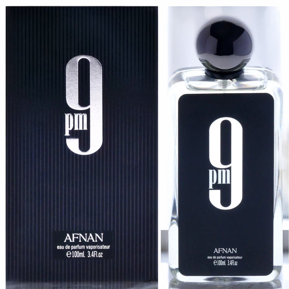 Afnan 9 Pm For Men 3.4 oz Eau De Parfum Spray