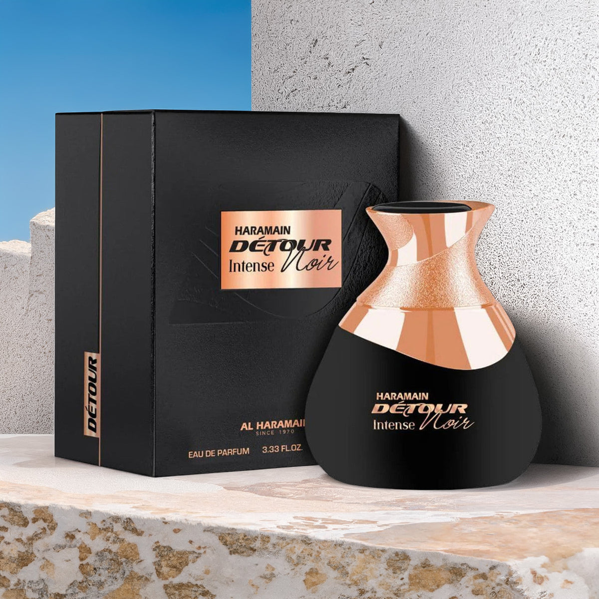 Al Haramain Detour Noir Intense 3.4 oz Eau De Parfum Spray