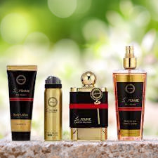 Armaf Le Femme 4 Pcs Set: 3.4 Eau De Parfum Spray + 1.7 Body Spray + 3.4 Body Lotion + 8.4 Body Mist