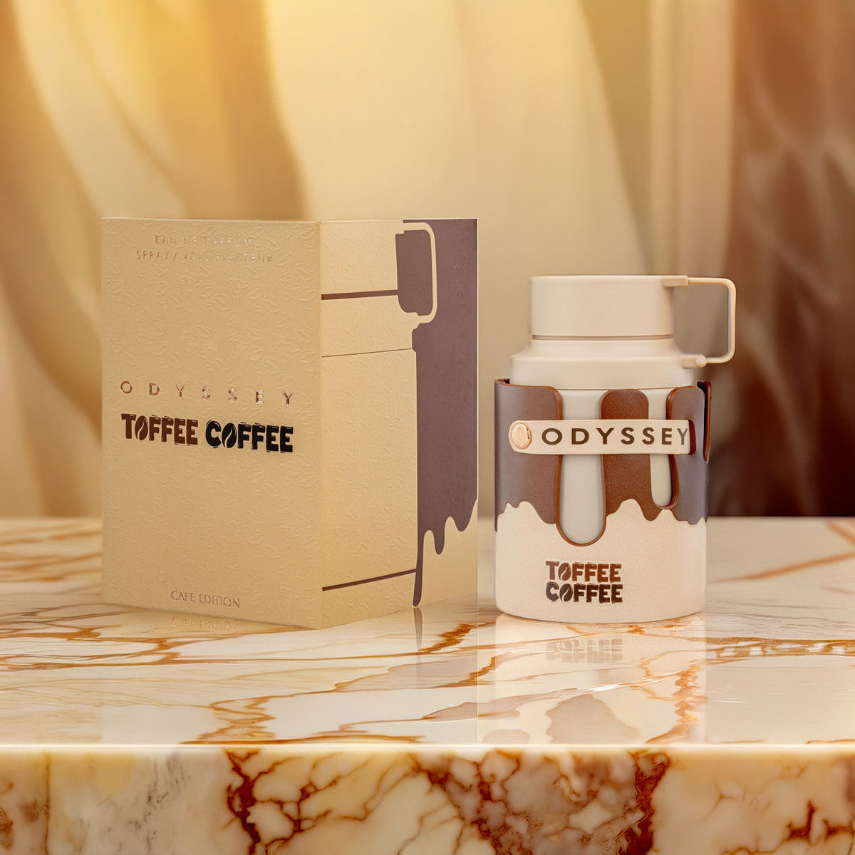 Armaf Odyssey Toffee Coffee 3.4 oz Eau De Parfum Spray