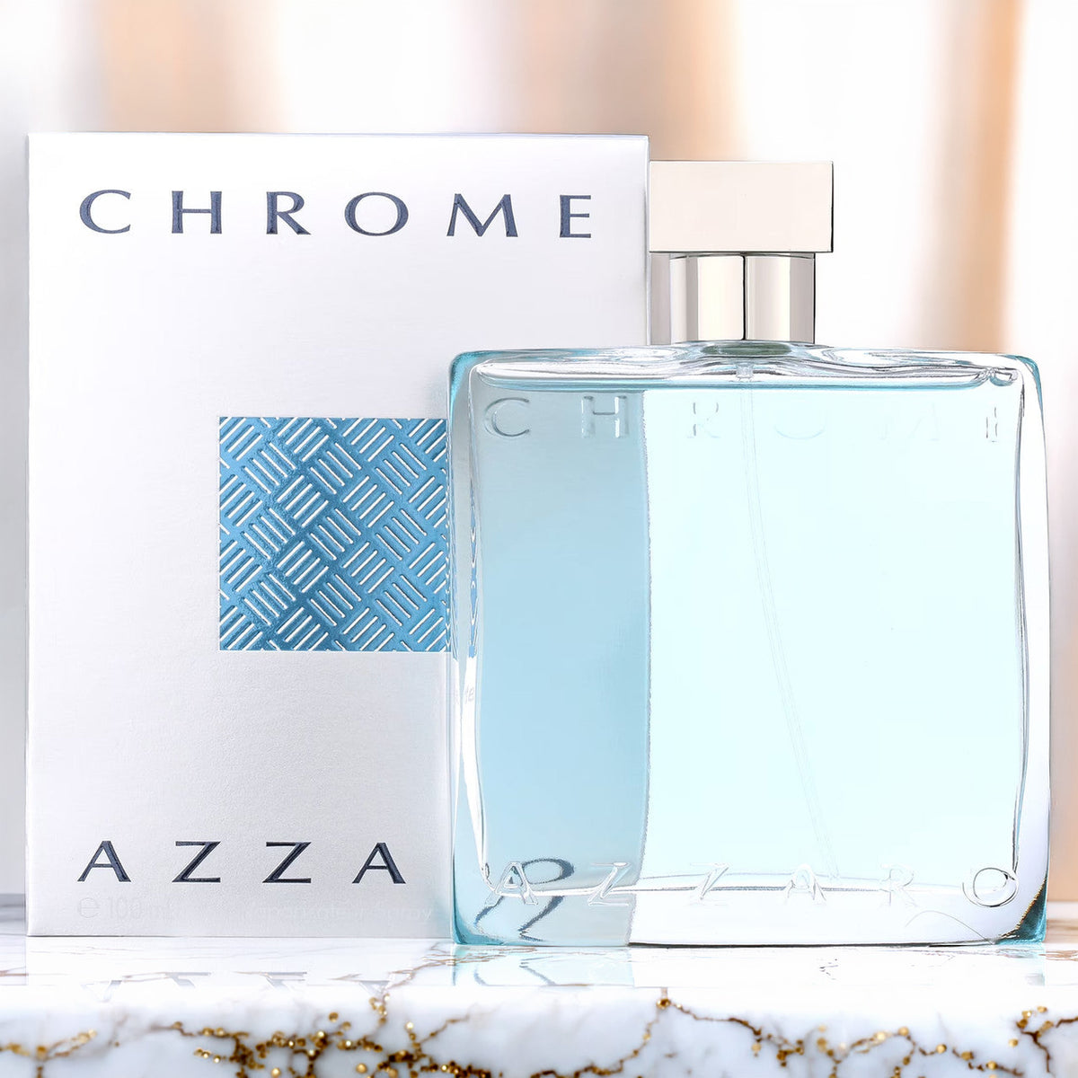Azzaro Chrome For Men 3.4 oz Eau De Toilette Spray