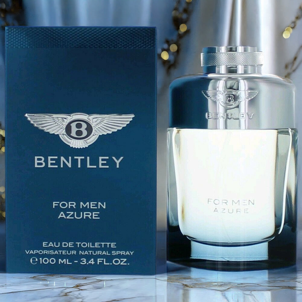 Bentley Azure For Men 3.4 oz Eau De Toilette Spray