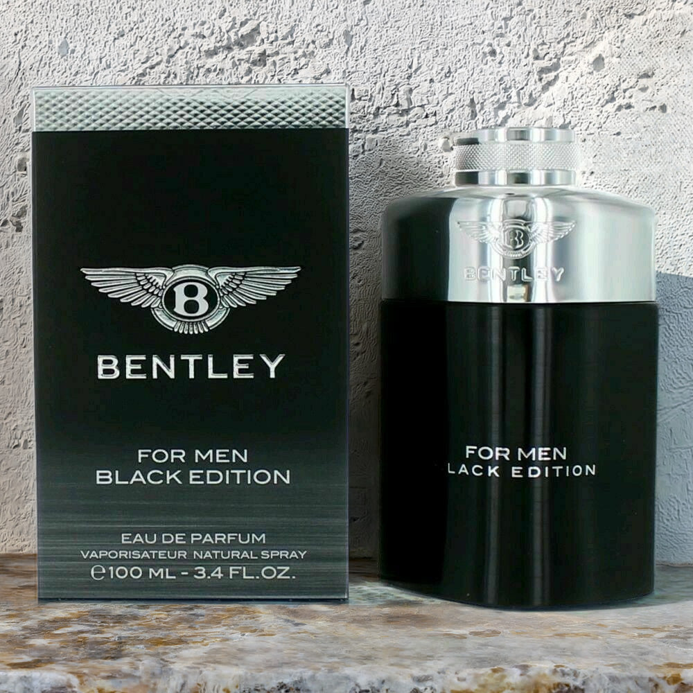 Bentley Black Edition For Men 3.4 oz Eau De Parfum Spray