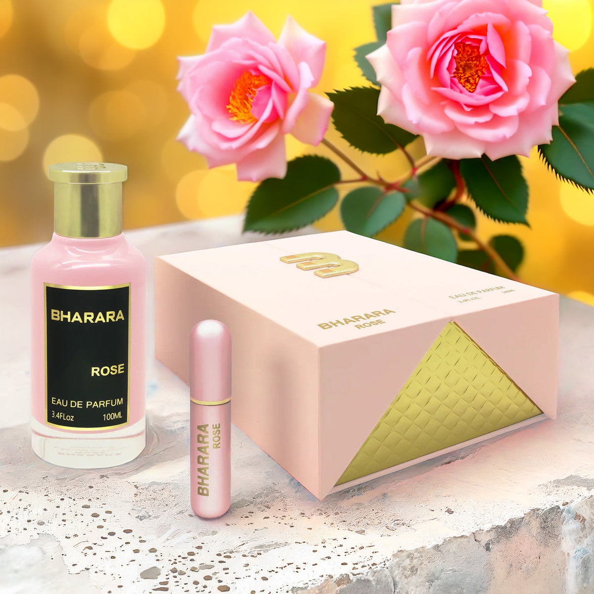 Bharara Rose 3.4 oz Eau De Parfum Spray