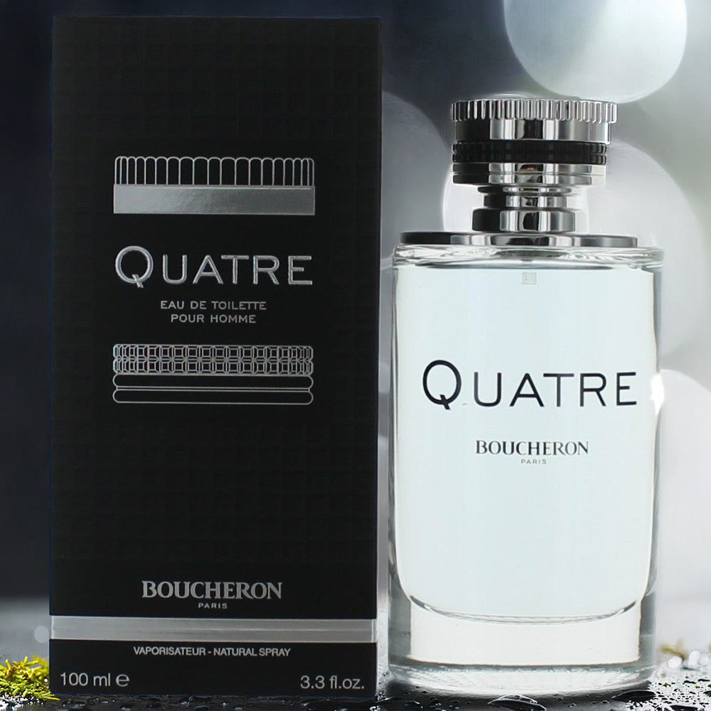 Boucheron Quatre For Men 3.4 oz Eau De Toilette Spray