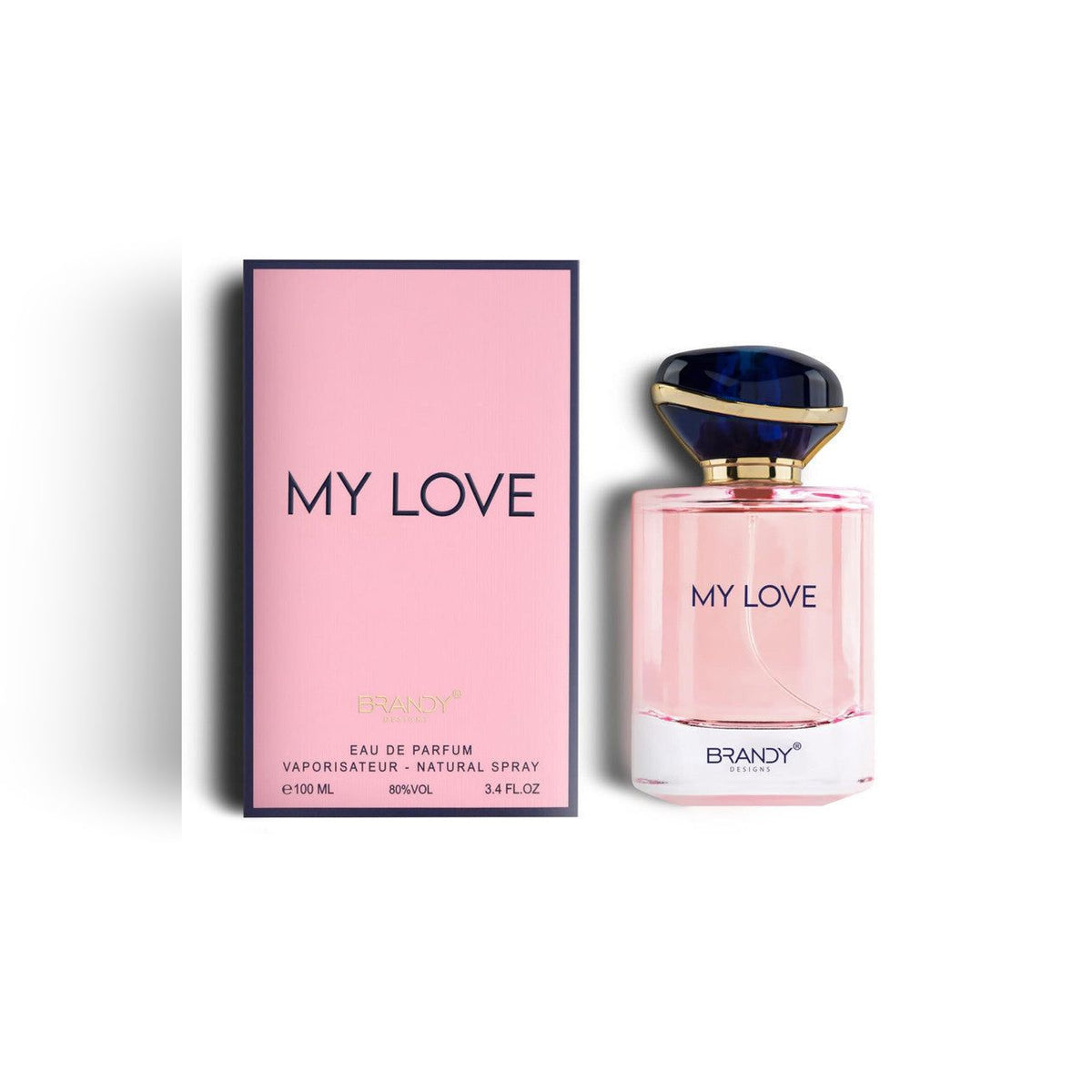 Brandy Designs My Love For Women 3.4 oz Eau De Parfum Spray