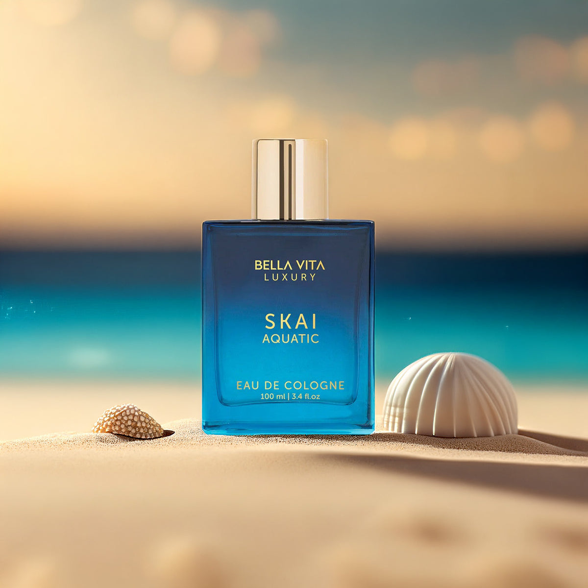 Bellavita Skai Aquatic 3.4 oz Eau De Cologne Spray