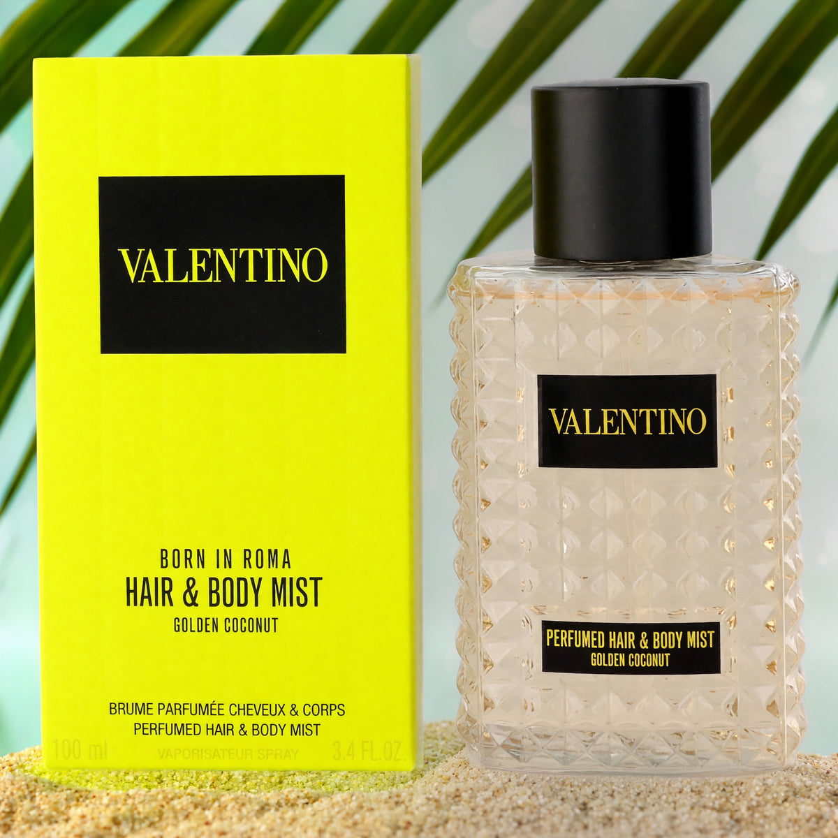 Valentino Born In Roma Golden Coconut Hair & Body Mist For Women