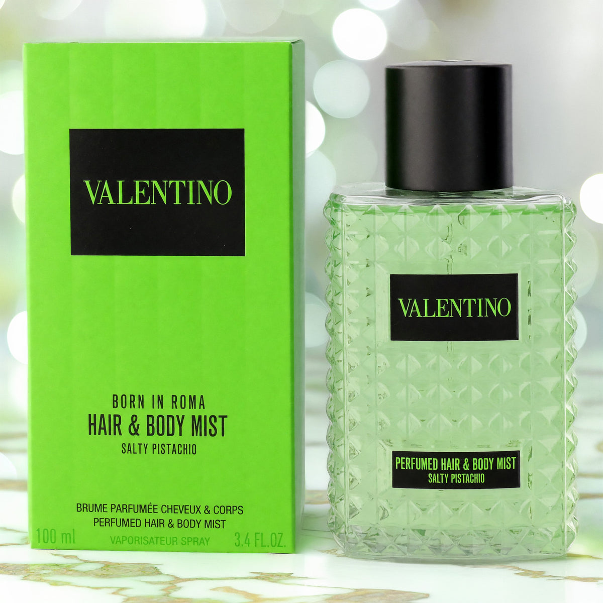 Valentino Born In Roma Salty Pistachio Hair & Body Mist For Women