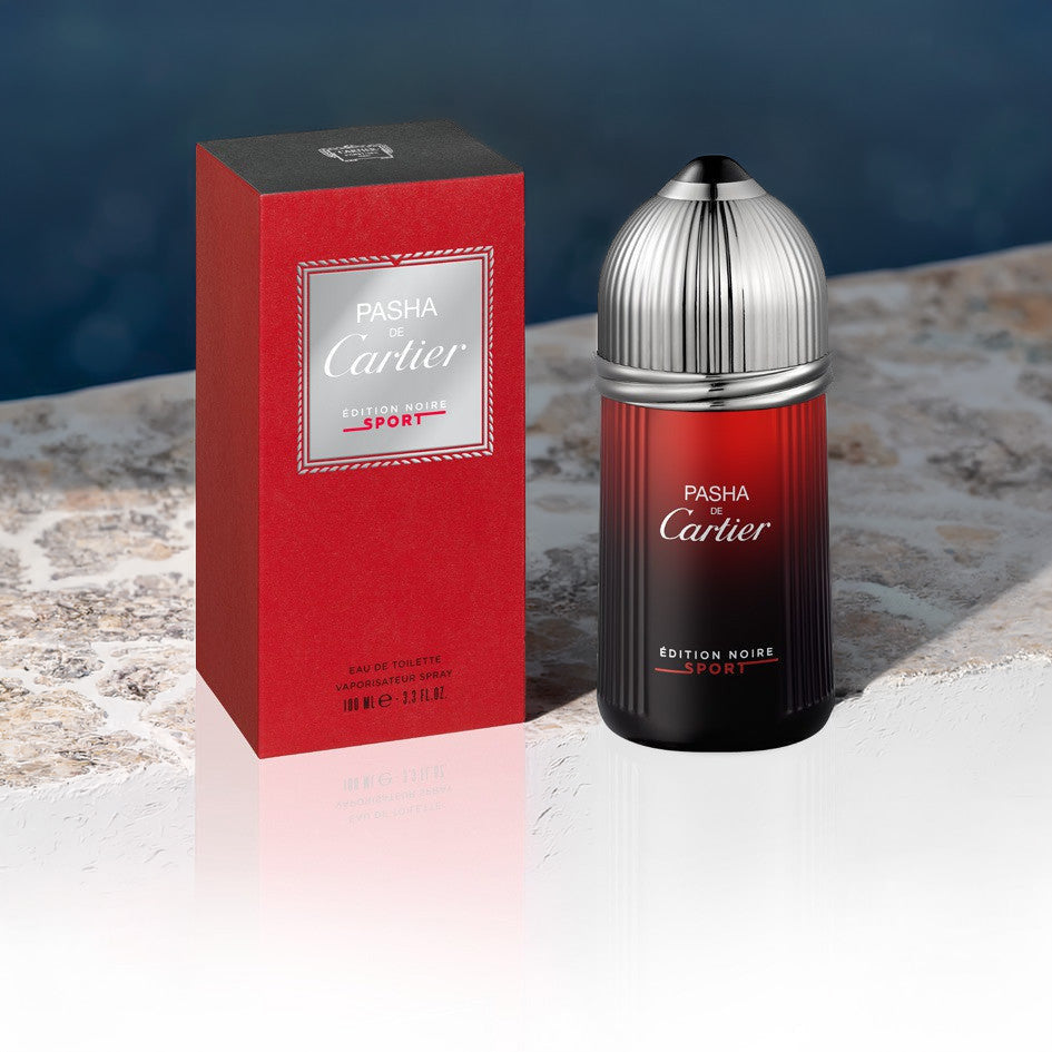 Cartier Pasha Noire Sport 3.4 oz Eau De Toilette Spray