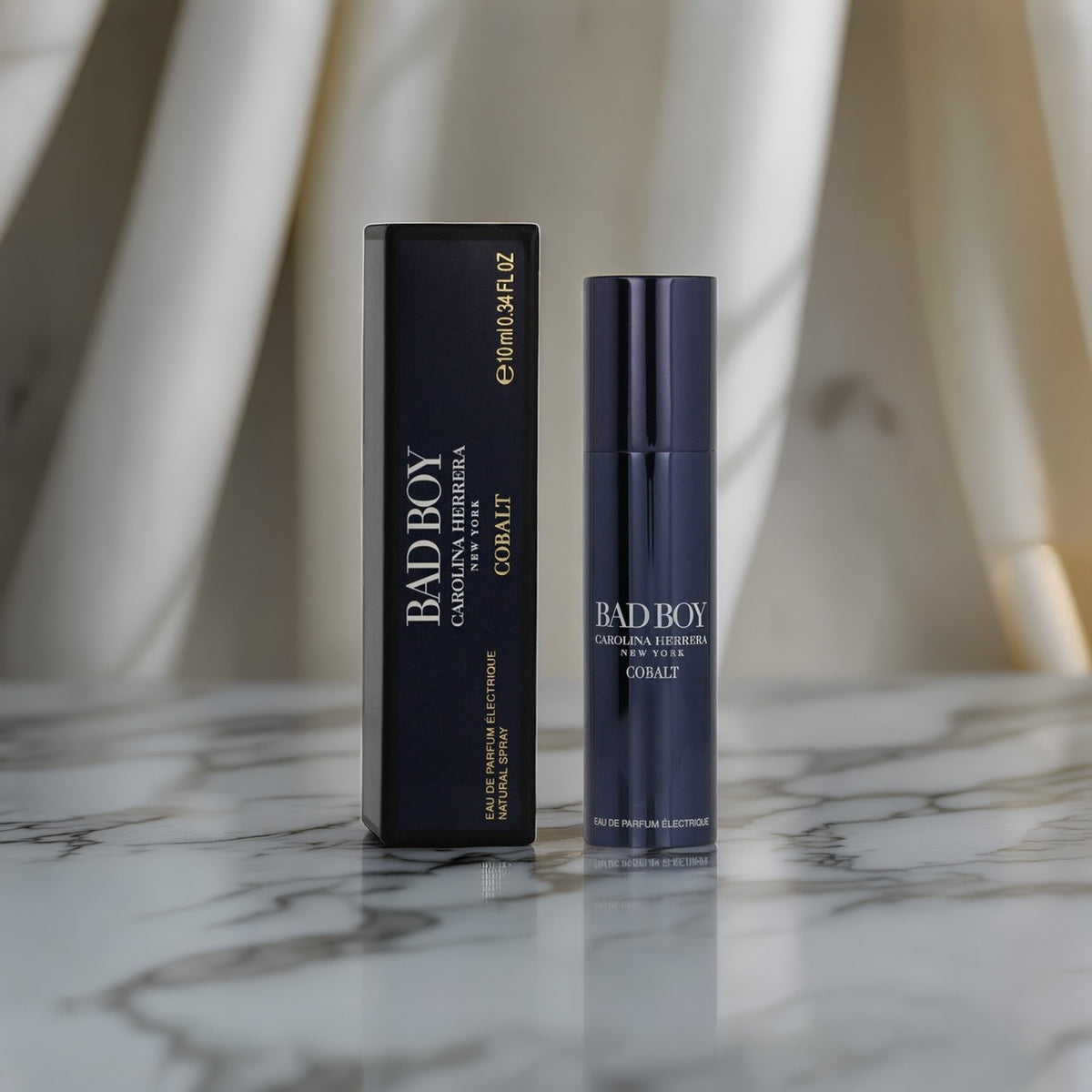 Carolina Herrera Bad Boy Cobalt Electrique Spray 0.34 oz Eau De Parfum