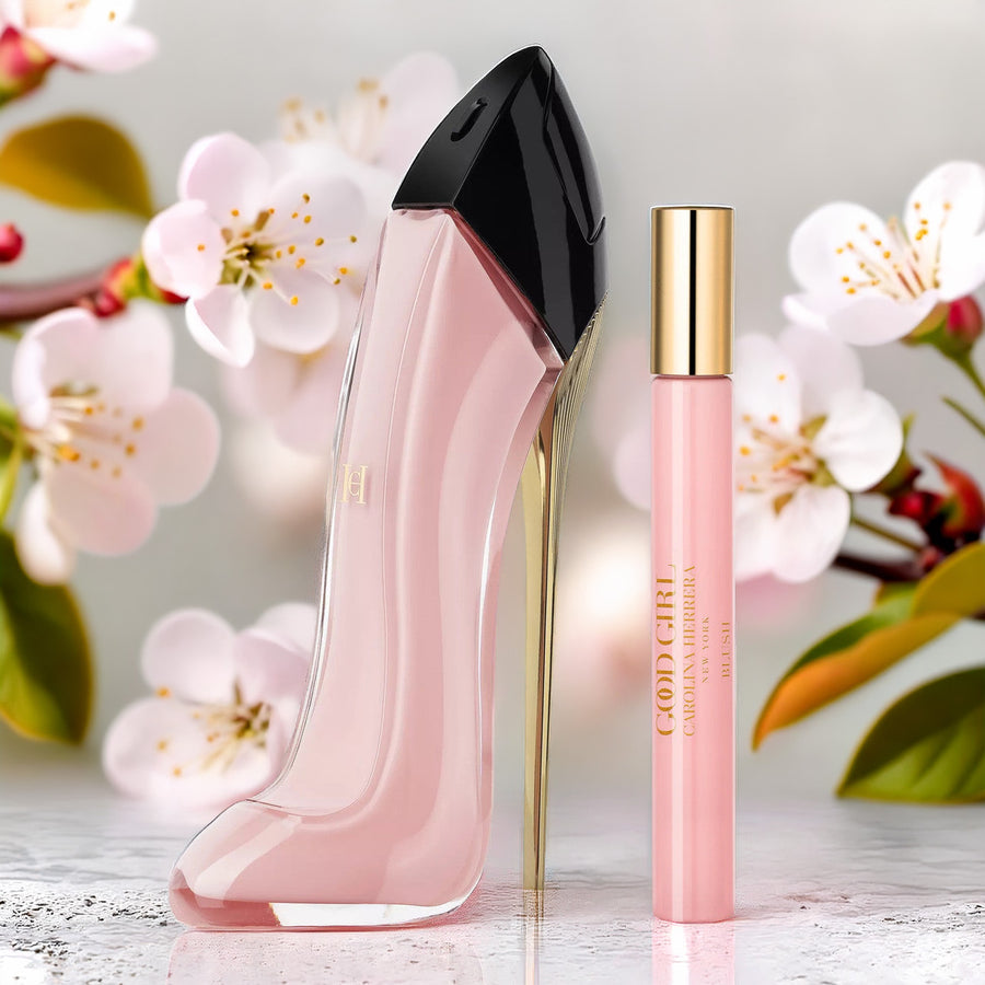 Carolina Herrera Good Girl Blush 2 Pcs Set: 2.7 Eau De Parfum Spray + 0.34 Eau De Parfum Spray