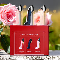 Carolina Herrera 3 * 7 ML Eau De Parfum Mini Set: Good Girl + Good Girl Blush + Very Good Girl