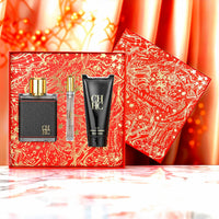Carolina Herrera Ch 3 Pcs Set For Men: 3.4 Eau De Toilette Spray + 0.33 Eau De Toilette Spray + 3.4 After Shave Balm
