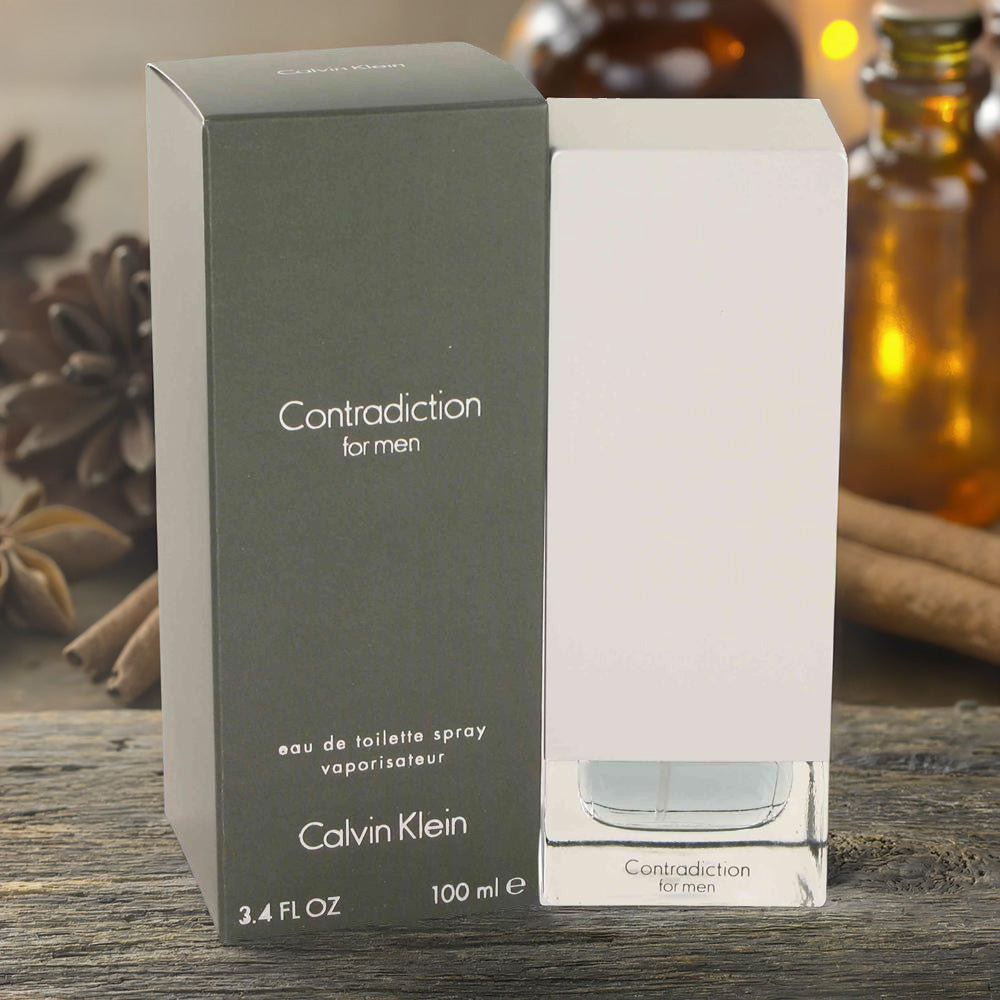 Calvin Klein Contradiction For Men 3.4 oz Eau De Toilette Spray