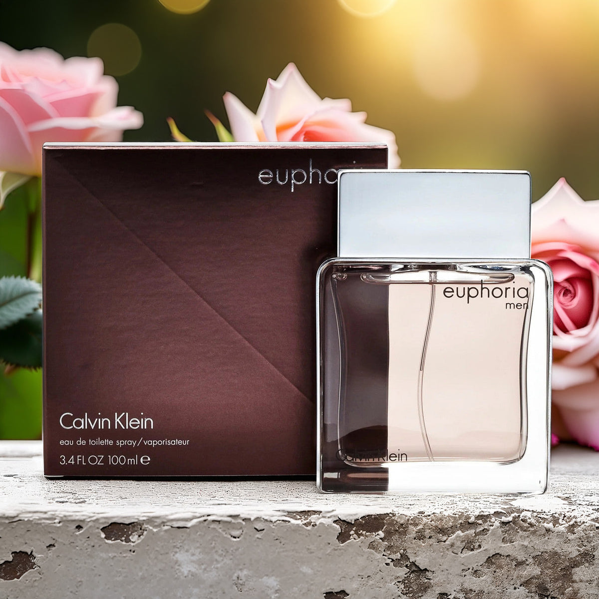 Calvin Klein Euphoria For Men 3.4 oz Eau De Toilette Spray