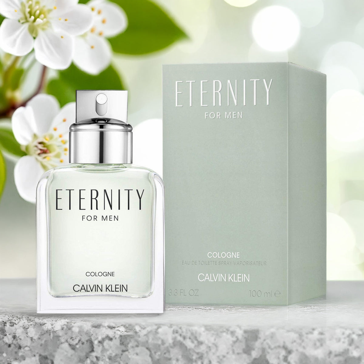 Calvin Klein Eternity Cologne For Men 3.3 oz Eau De Toilette Spray