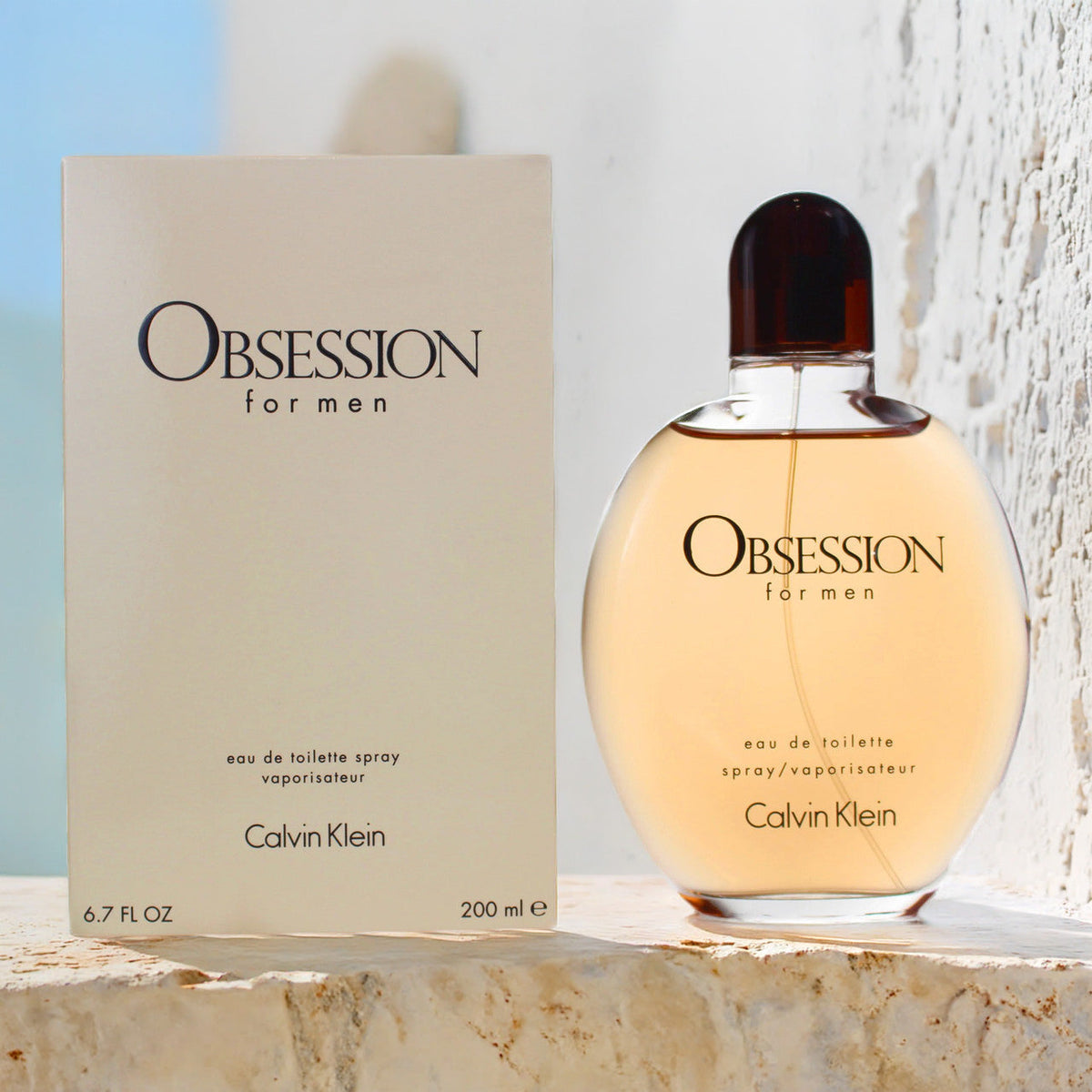 Calvin Klein Obsession For Men 6.7 oz Eau De Toilette Spray