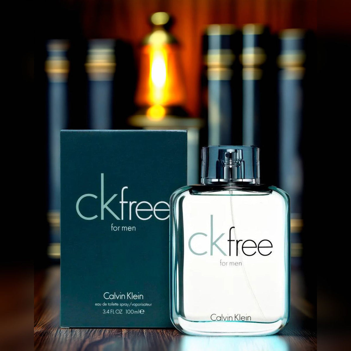 Calvin Klein Ck Free For Men 3.4 oz Eau De Toilette Spray