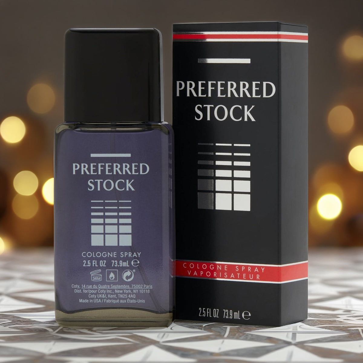 Stetson Preferred Stock For Men 2.5 oz Eau De Cologne Spray