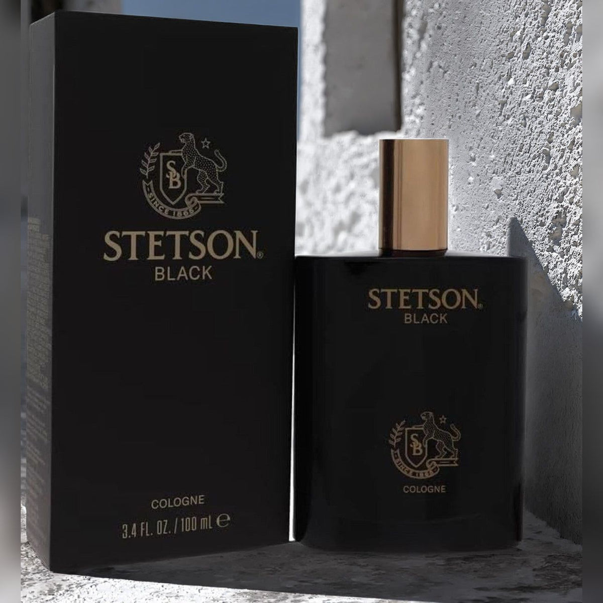 Stetson Black For Men 3.4 oz Eau De Cologne Spray