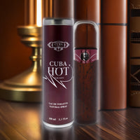 Cuba Hot For Men 3.3 oz Eau De Toilette Spray
