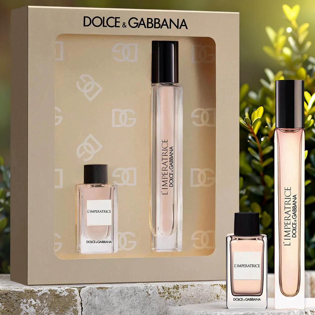 Dolce & Gabbana L'Imperatrice 2 Pcs Set For Women: 0.33 Eau De Toilette Spray + 5 ML Eau De Toilette Mini