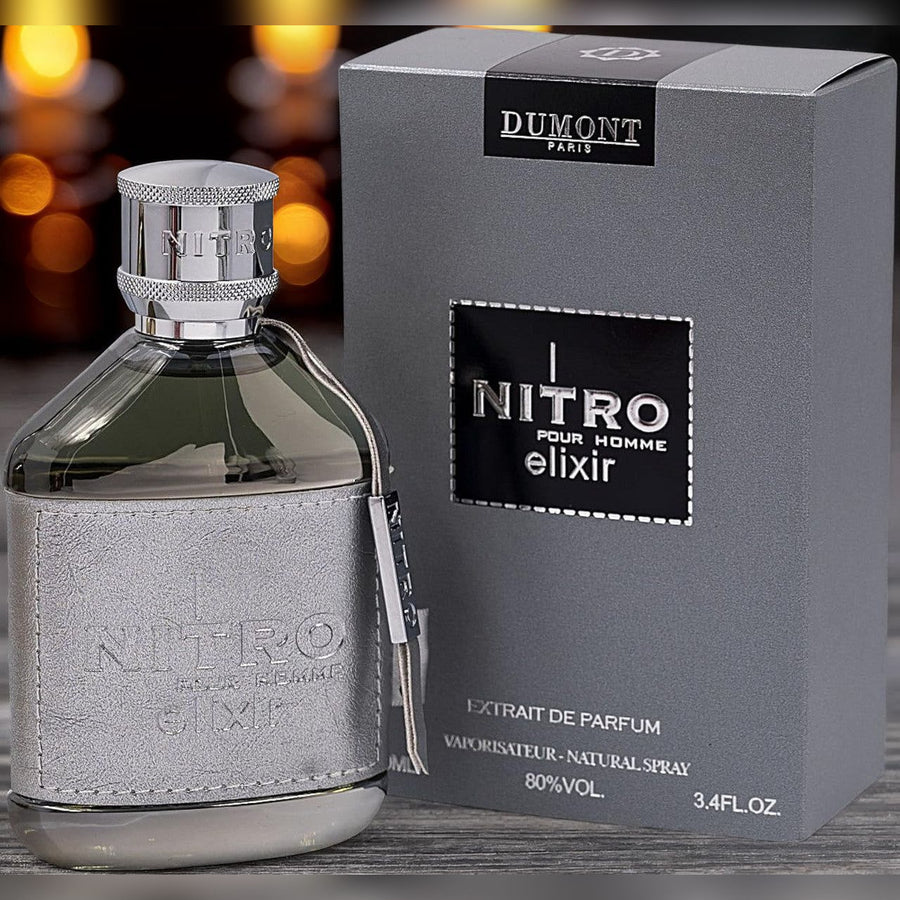 Dumont Paris Nitro Elixir For Men 3.4 oz Extrait De Parfum Spray