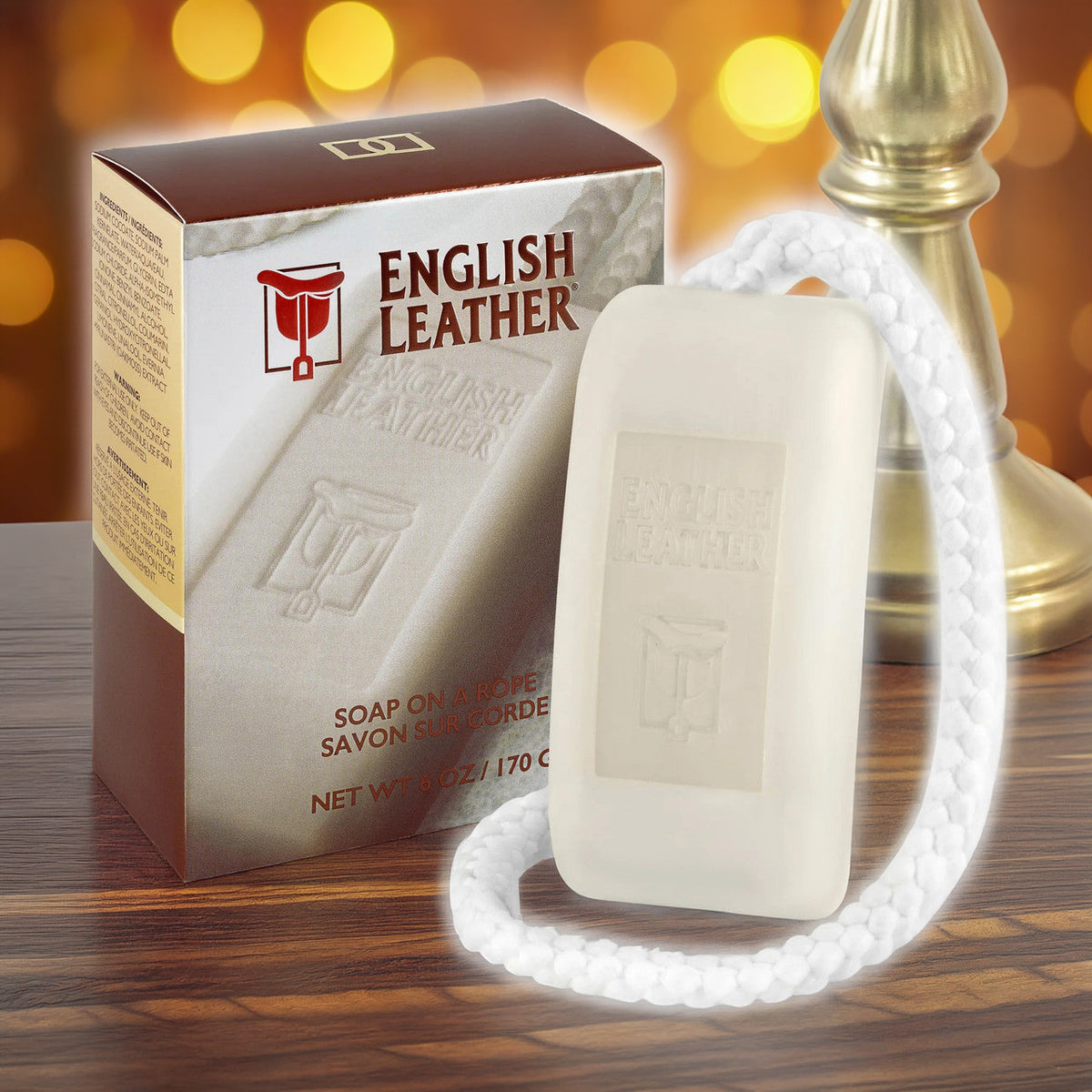 Dana English Leather Perfumed Soap On A Rope 6 oz