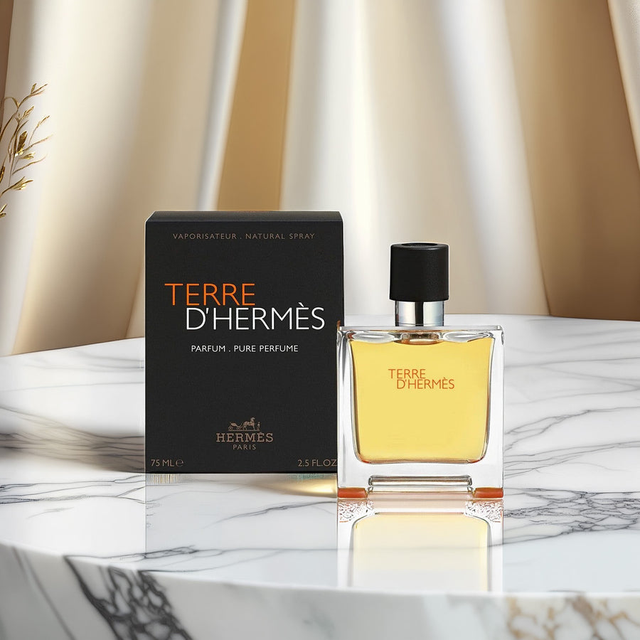 Hermes Terre D'Hermes Pure Perfume For Men 2.5 oz Parfum