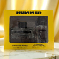 Hummer 2 Pcs Set For Men: 4.2 Eau De Toilette Spray + 3 OZ Body Spray