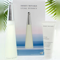 Issey Miyake 2 Pcs Set For Women: 3.4 Eau De Toilette Spray + 2.5 Body Cream (Travel)
